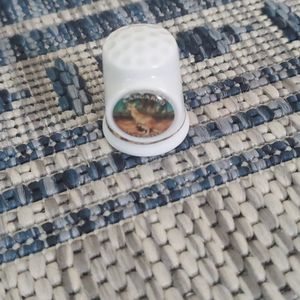 Porcelain Australia Kangaroo Thimble
